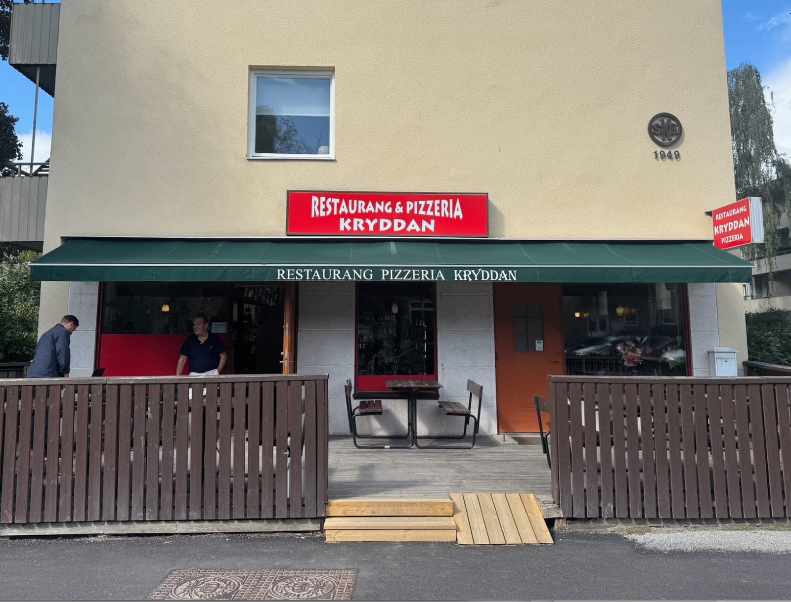 Restaurang & Pizzeria Kryddan från gatan, Karlskronavägen 5